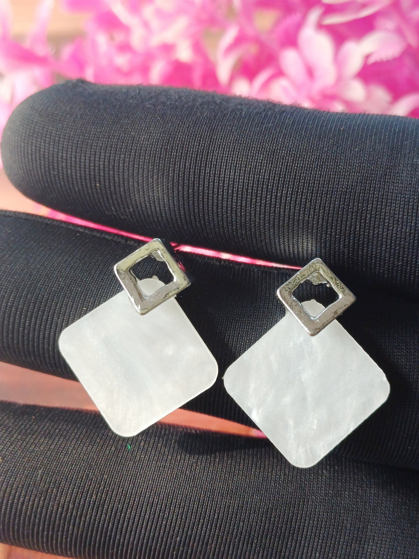 Modern Diamond Drop Tops – Rose Gold Plated White Gold Plated 04