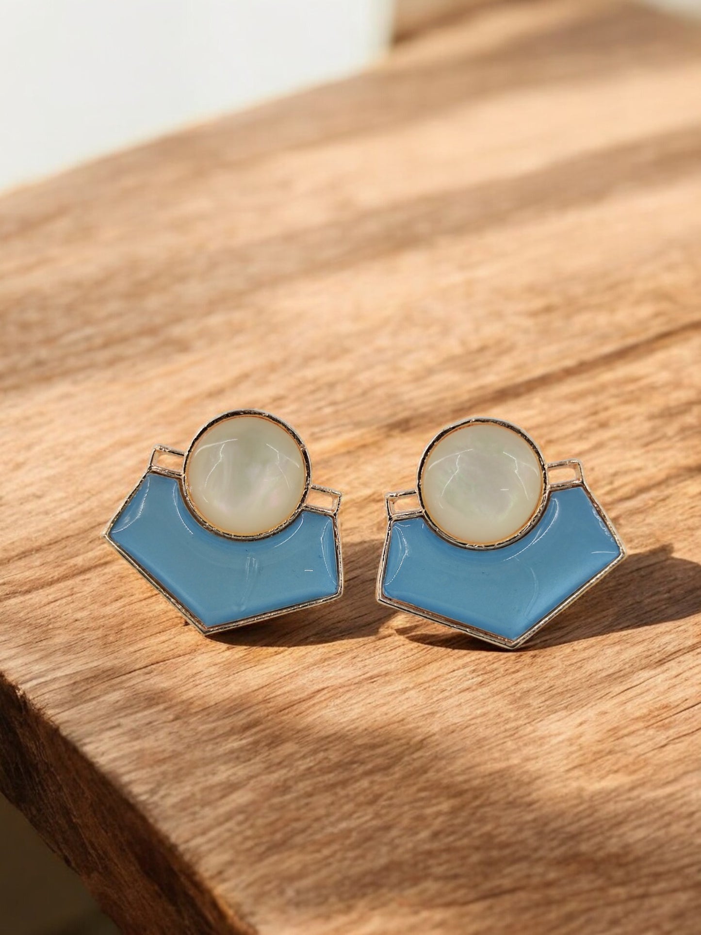 Aqua Bloom Studs 21