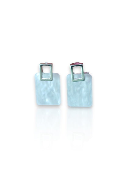 Elegant Mother of Pearl Tops – Rose Gold & White Gold Plated 12