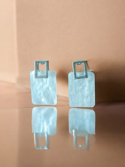 Elegant Mother of Pearl Tops – Rose Gold & White Gold Plated 12