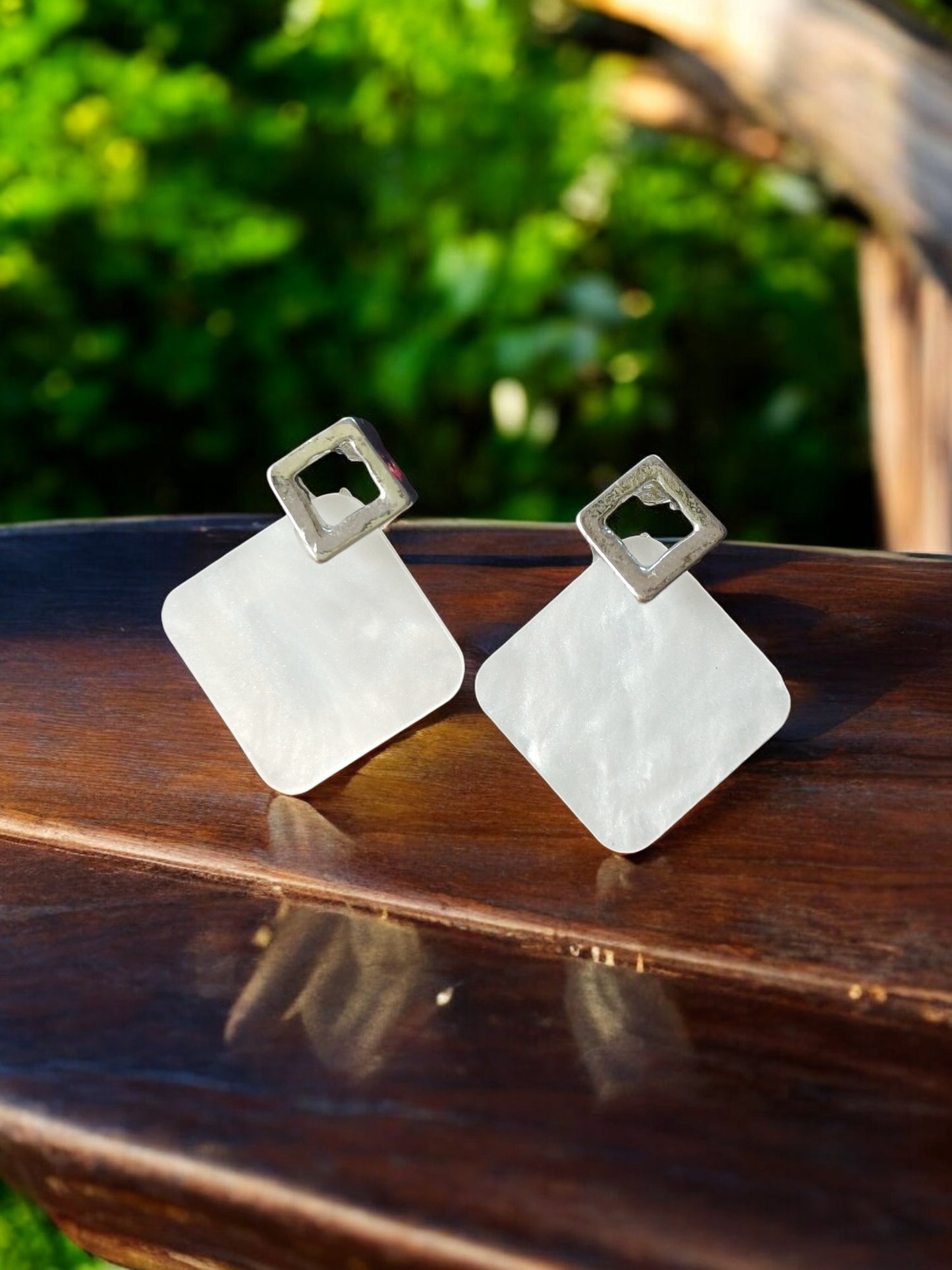 Modern Diamond Drop Tops – Rose Gold Plated White Gold Plated 04