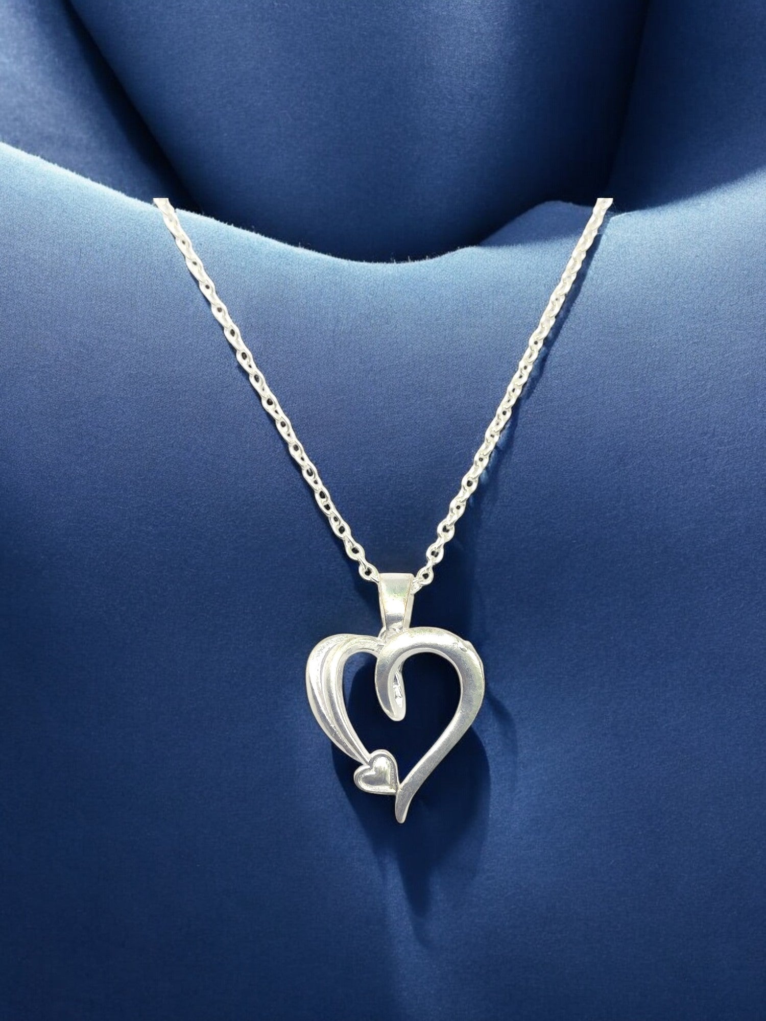 Eternal Embrace Heart Pendant with chain
