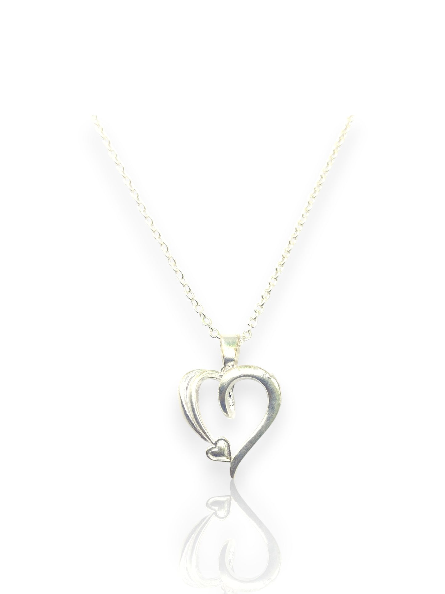 Eternal Embrace Heart Pendant with chain