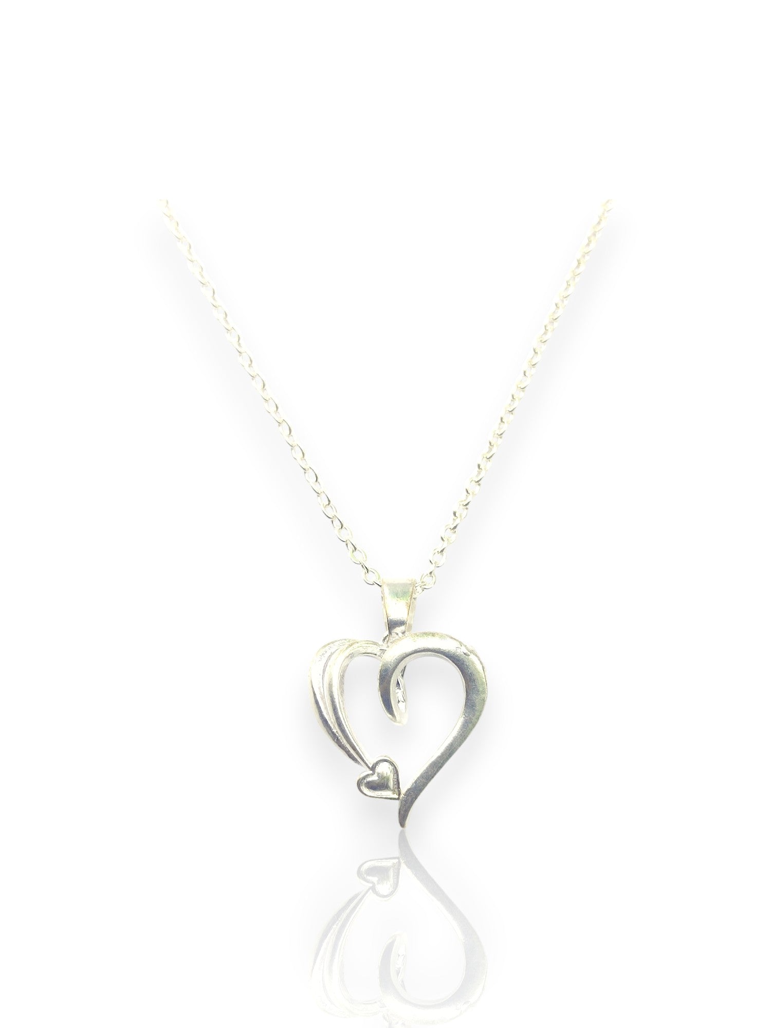 Eternal Embrace Heart Pendant with chain