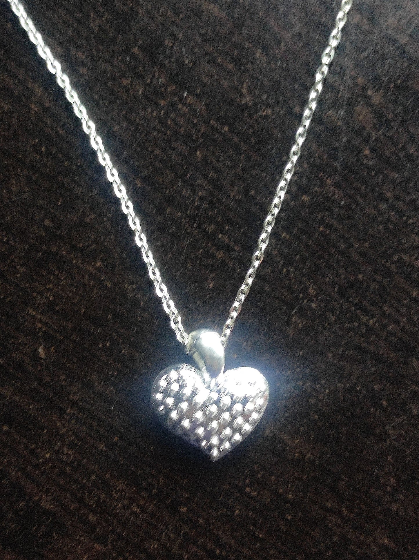 Infinity Heart Pendant with chain 11