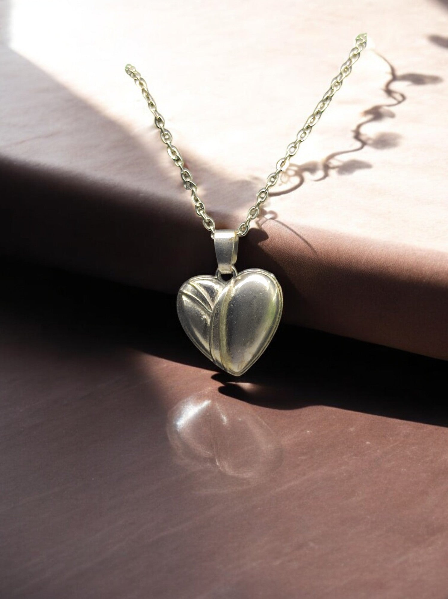 Classic Love Heart Pendant with chain