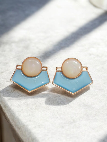 Ivory Grace Studs 14