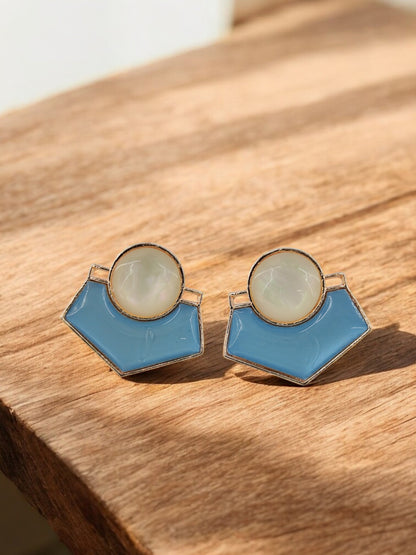 Aqua Bloom Studs 21
