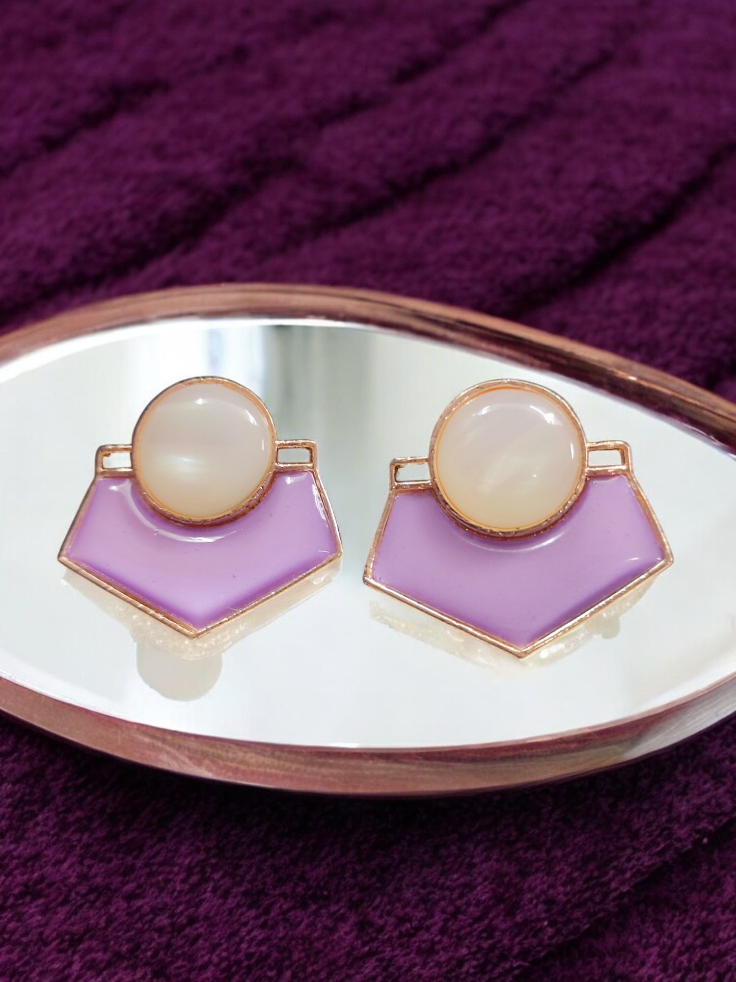 Ivory Grace Studs 14